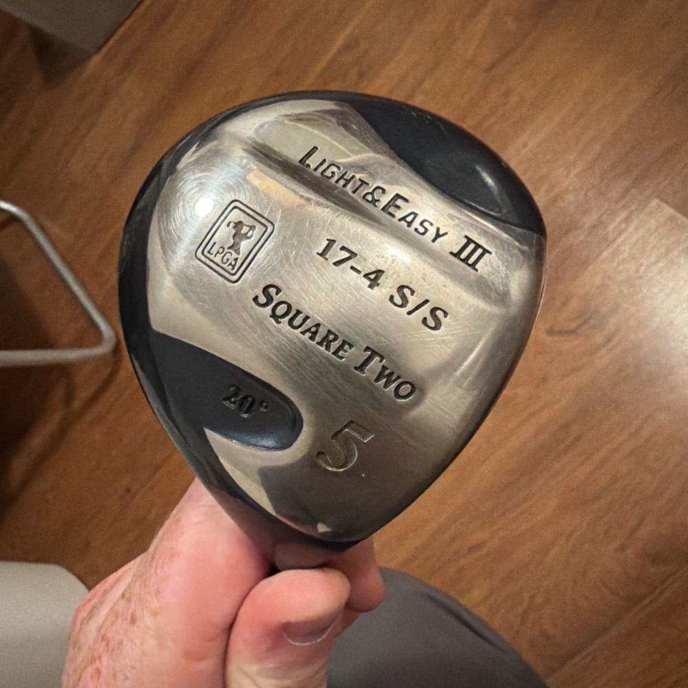 Light & Easy Three 17-4 S/S Square Two LPGA 5 Wood Fairway Driver 20 Degree RH